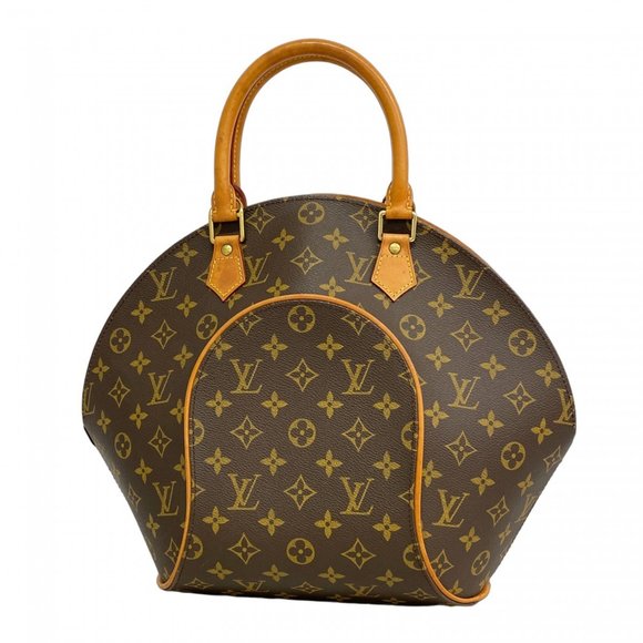 Louis Vuitton Monogram Ellipse MM Handbag M51126 Brown Women's - Picture 1 of 9